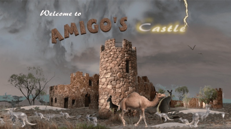 Amigos Castle — website by Clever Dog Design